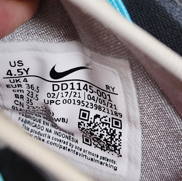 Nike Flex Plus SE Running Shoe Slip On Size 4.5Y - Picture 11 of 12